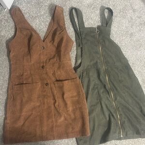 SHEIN corduroy dresses